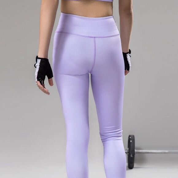 Peloton Women's Purple Mid Rise Capri Legging Size Small - Picture 3 of 10